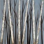 Birch Shadows by Eve