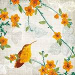 Birds and Butterflies III by Tandi Venter