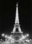 Eiffel Tower at Night by Cyndi Schick