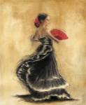 Flamenco Dancer II by Caroline Gold