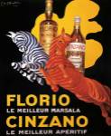 Florio e Cinzano, 1930 by Leonardo Cappiello