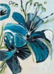 Flowers of Azure I by Angela Maritz