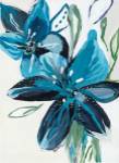 Flowers of Azure II by Angela Maritz