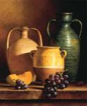 Jugs on a Ledge by Loran Speck