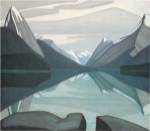 Maligne Lake, Jasper Park by Lawren s. Harris