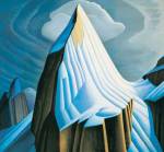 Mount Lefroy by Lawren s. Harris