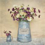 Plum Daisies by Cristin Atria