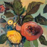Rose Garden I by Jennifer Harwood