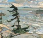 Stormy Weather, Georgian Bay by Fred H. Varley