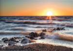 Sunset at Blue Point by Daniel J. Bellyk