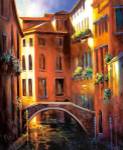 Sunset in Venice by Nancy O'Toole