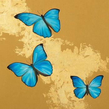 Cerulean Butterfly II